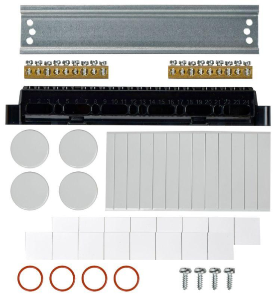 Корпус КМПн-8 TEKFOR IP65 черн. прозр. дверь пластик. IEK TF5-KP72-N-08-65-K03-K02