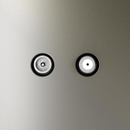 Розетка телевизионная оконечная TV + SAT 2-м СП S70 механизм шелк Voltum VLS060404