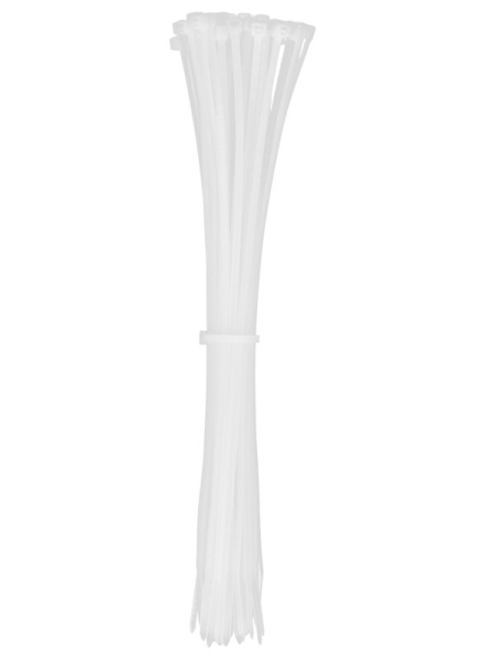 Хомут кабельный 2.5х200 нейл. бел. (уп.50шт) IEK UHH20-D025-200-050