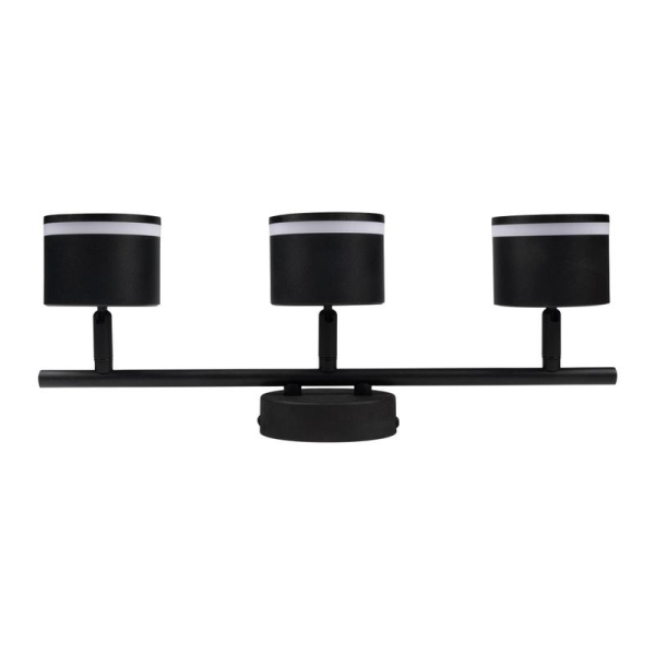 Светильник PCL-0703 max 20Вт (каждая лампа) 3xGX53 IP20 230В BL настен./потолочн. декор. под лампу JazzWay 5066847