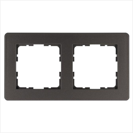 Рамка 2-м G-Flex мокко Jasmart G1102Z