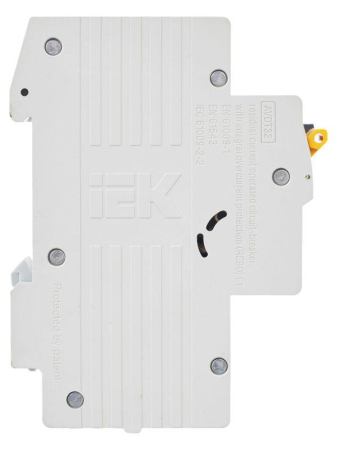 Выключатель автоматический дифференциального тока 2п (1P+N) C 50А 100мА тип A 6кА АВДТ-32 KARAT IEK MAD22-5-050-C-100