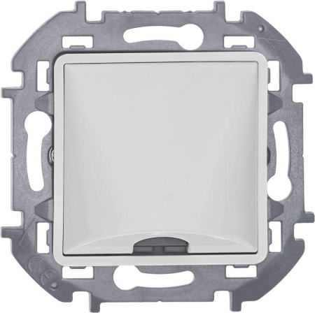 Вывод кабеля Inspiria с зажимом для крепления бел. IEK 673890