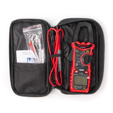 Клещи токовые цифровые KT 206D "PROLINE" КВТ 80753