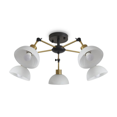 Светильник Bessie 5х60Вт E27 IP20 подвесной Freya FR5526PL-05BBZ