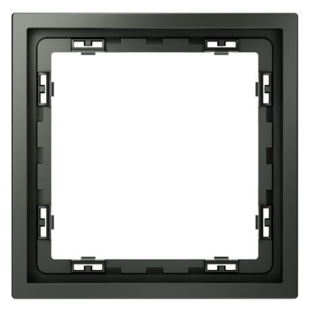 Рамка 1-м S70 пластик. титан Voltum VLS100106