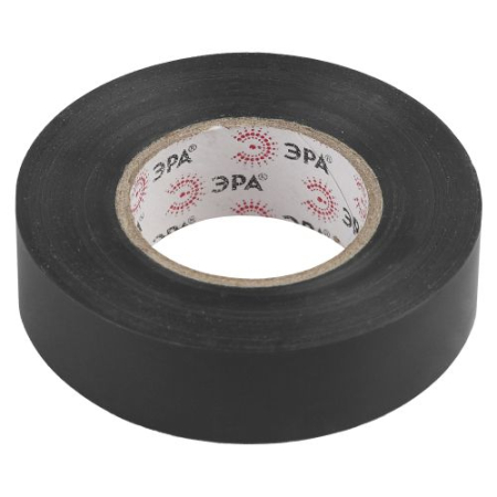 Изолента ПВХ 15ммх20м черн. ET1520BLACK Эра C0036552