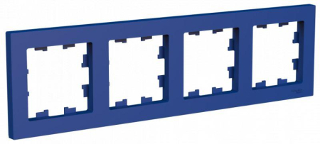 Рамка 4-м AtlasDesign универс. аквамарин SE ATN001104