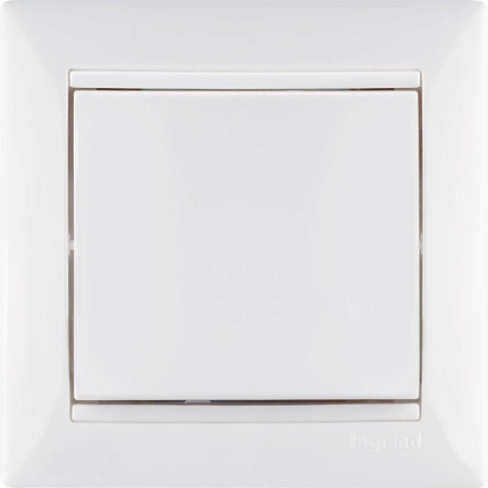 Переключатель проходной 1-кл. СП Valena 10А IP31 250В механизм бел. IEK 774406