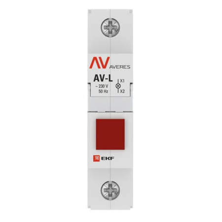 Лампа сигнальная AV-L красн. EKF av-l-red-averes
