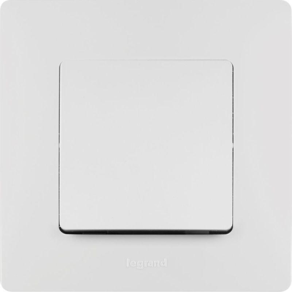 Переключатель 1-кл. СП Etika 10А IP20 250В 10AX безвинтов. зажимы механизм бел. IEK 672205