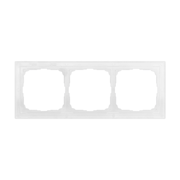 Рамка 3-м ArtGallery Pure матов. органич. стекло бел. SE GAL330103
