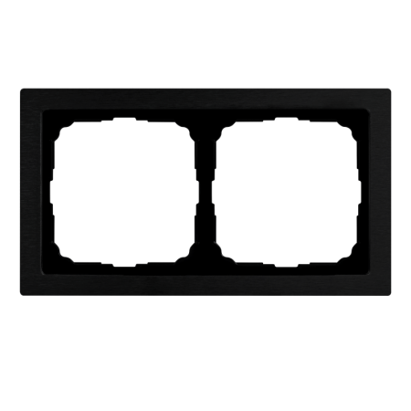 Рамка 2-м ArtGallery Pure метал. оникс SE GAL312302