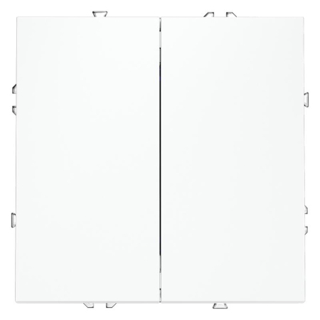 Выключатель 2-кл. СП S70 10А механизм бел. матов. Voltum VLS020102