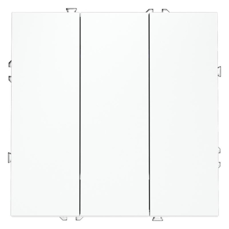 Выключатель 3-кл. СП S70 10А механизм бел. матов. Voltum VLS030102