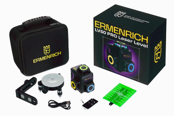 Уровень лазерный PRO LV50 фиолет. Ermenrich 84086