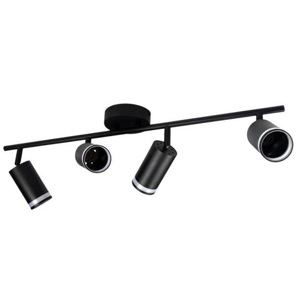 Светильник PCL-0104 4xGU10 IP20 230В BL настен./потолочн. декор. под лампу JazzWay 5066465