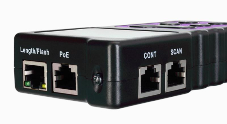 Тестер кабельный многофункциональный NetGeeks NP40 фиолет. Ermenrich 84549