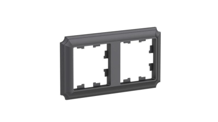 Рамка 2-м AtlasDesign Antique универс. базальт SE ATN101402