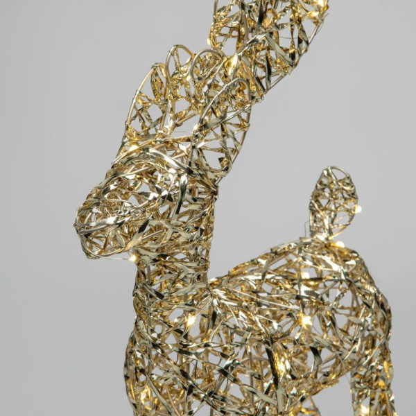 Фигура светодиодная "Олень" 37см тепл. бел. 3хAA (не в комплекте) Neon-Night 503-227