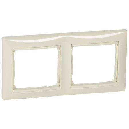 Рамка 2-м Valena горизонт. сл. кость (DIY-упак.) IEK 695632