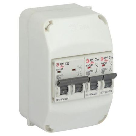 Корпус пластиковый навесной ЭРА SIMPLE КМПн 1/4 IP20 бел. ЭРА Б0062282