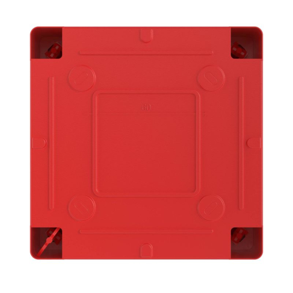 Коробка распределительная ОП 100х100х50мм IP56 гладкие стенки красн. DKC 53811