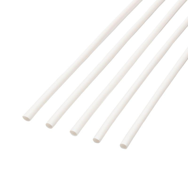 Трубка термоусадочная ТУТ нг 6.0/3.0 бел. 1м Rexant 20-6001