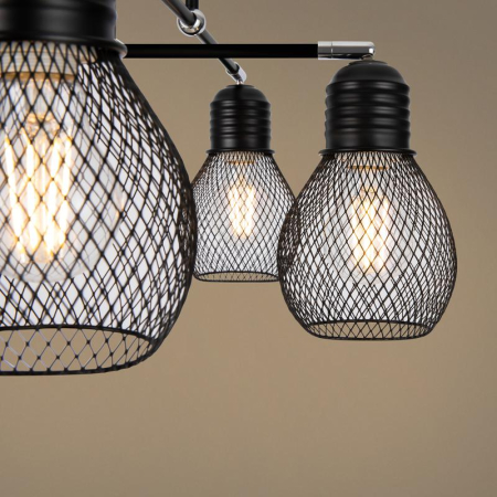 Люстра Kaisa 60Вт E27х4 IP20 Freya FR5069PL-04B