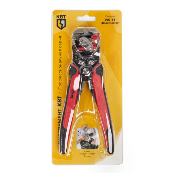 Инструмент для снятия изоляции WS-15 Вольтмастер КВТ 77666