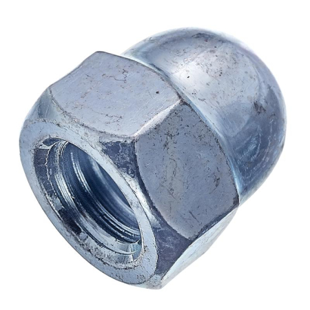 Гайка колпачковая М10 DIN 1587 цинк (европодвес) (уп.2шт) СТРОЙМЕТИЗ 3150061