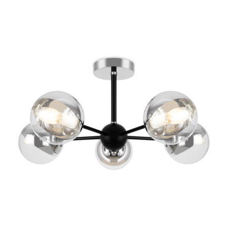 Светильник Sonnet 40Вт E14х5 IP20 подвесной Freya FR5271PL-05B