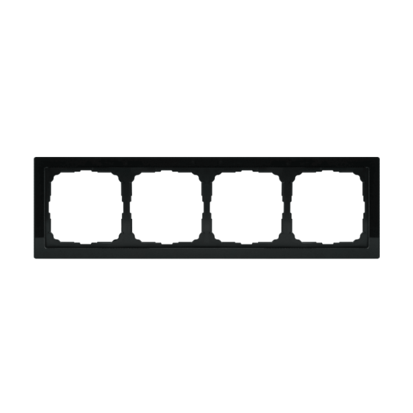 Рамка 4-м ArtGallery Pure органич. стекло черн. SE GAL321004