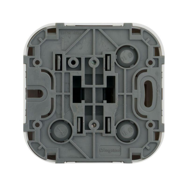 Выключатель 1-кл. ОП Quteo 10А IP20 10AX бел. IEK 782200