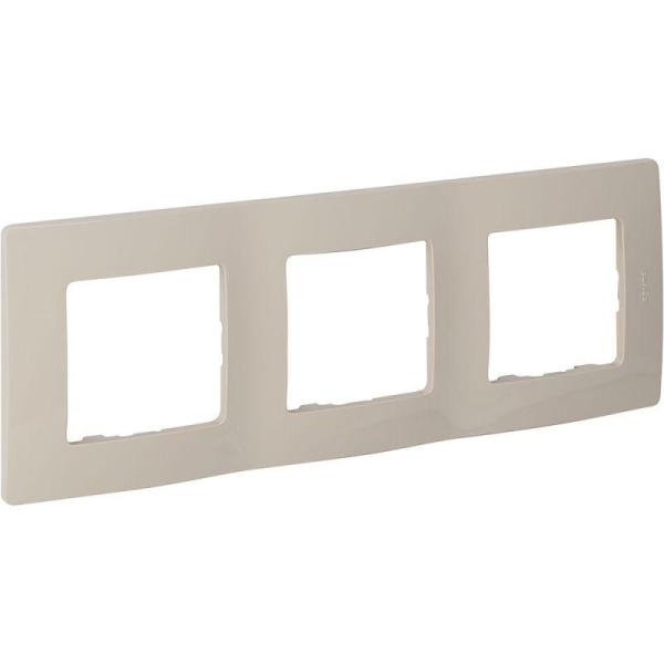 Рамка 3-м Etika сл. кость IEK 672513