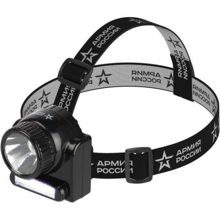 Фонарь светодиодный налобный аккумуляторный GA-501 АР "Гранит" 3ВтCOB+3ВтLED ближний и дальний свет (картон. упак.) Эра Б0030185
