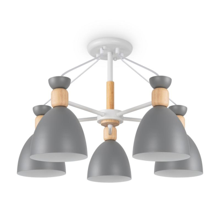 Светильник Delia 60Вт E27х5 IP20 потолочн. Freya FR5033CL-05W