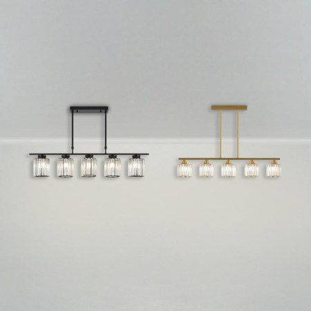 Светильник Ferrera 200Вт E27х5 IP20 подвесной Freya FR5474PL-05B