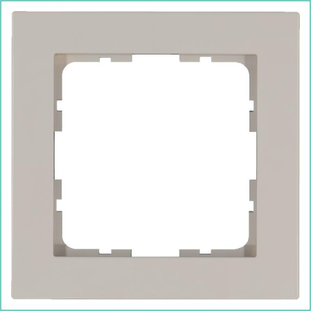 Рамка 1-м G-Classic тауп Jasmart G1001T