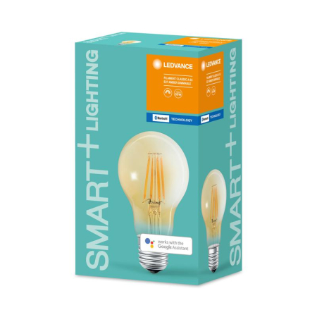 Лампа светодиодная SMART+ Filament Classic Dimmable 55 6Вт/2400К E27 LEDVANCE 4058075208582