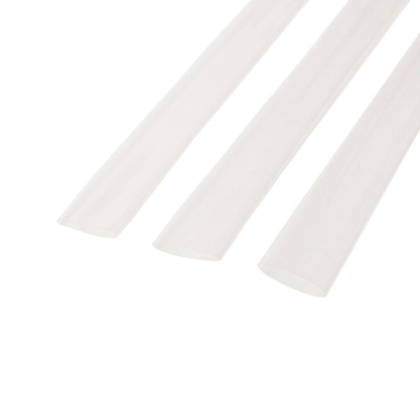 Трубка термоусадочная двустенная клеевая 18/6 (3:1) прозр. 1м Rexant 26-1809