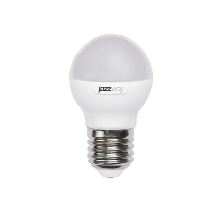 Лампа светодиодная PLED-SP 7Вт G45 шар 5000К холод. бел. E27 540лм 230В JazzWay 1027887-2