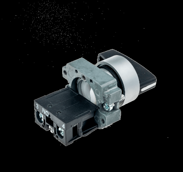 Переключатель длинная ручка черн. 2 полож. 1NO фикс. мет. MTB2-BJZ112 ОВЕН 58189