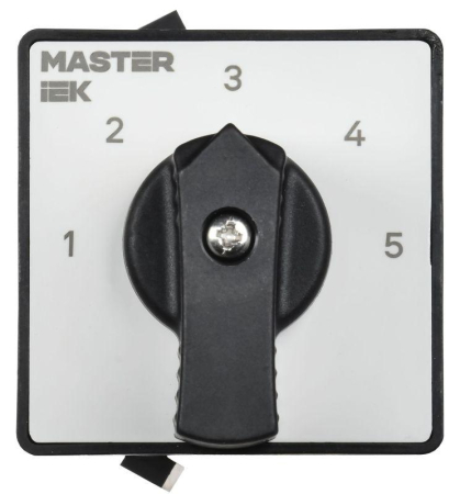 Переключатель кулачковый 10А (сх. 84) стандартная рукоятка IEK MI-CS10-010-084