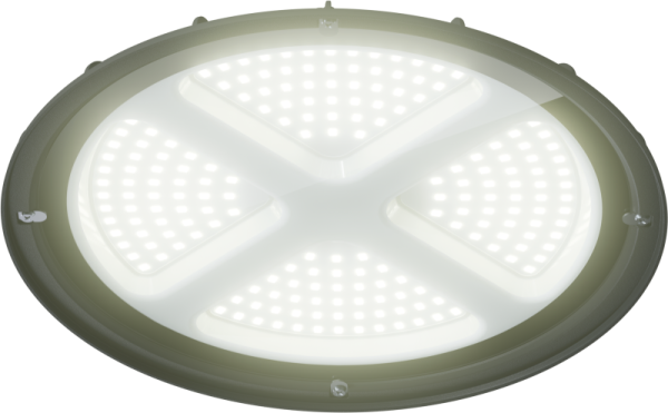 Светильник светодиодный 14 434 NHB-P4-100-6.5K-120D-LED (High Bay) 100Вт 6500К IP66 13500лм 140-264В 110град. для высоких пролетов Navigator 14434