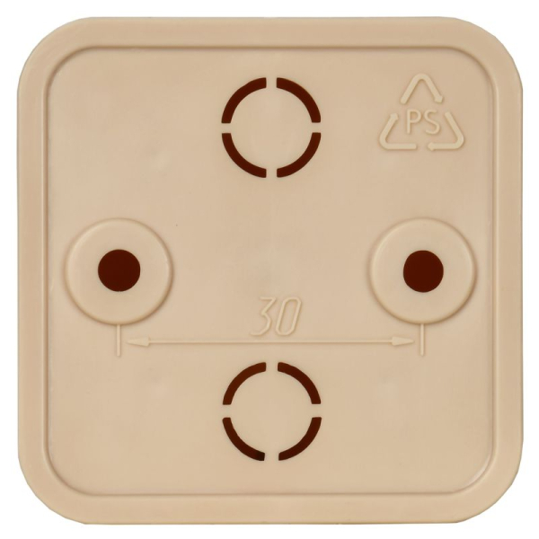 Коробка распаячная ОП КМ 50х50х20 сосна IEK UKO10-050-050-020-K34-E