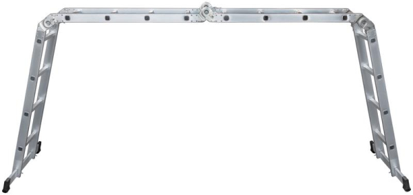 Лестница-трансформер четырехсекционная 4х4 13.2кг алюм. FIT 65450
