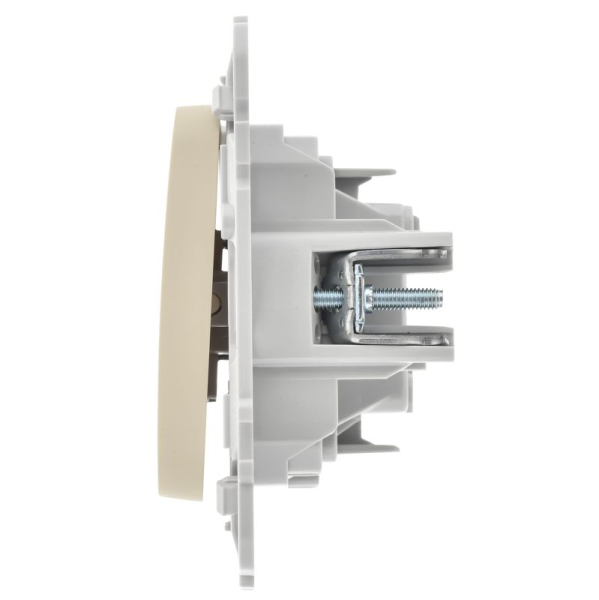 Выключатель 2-кл. СП FLITE ВС12-1-0-ФлСл 10А механизм сливочный IEK FI-V20-0-10-1-K86