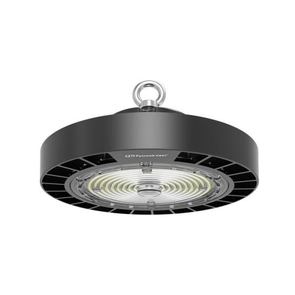 Светильник светодиодный ДСП IB 11 S 150W VW 840 BK 298х298х112мм 150Вт 4000К IP65 High Bay подвес черн. Русский Свет 16091123172