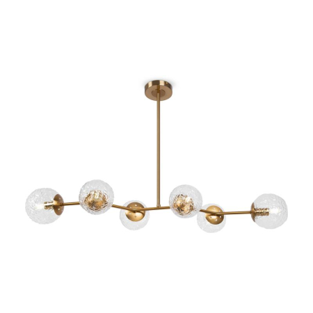 Светильник подвесной Fluff 6х40Вт E14 IP20 Freya FR5207PL-06BZ